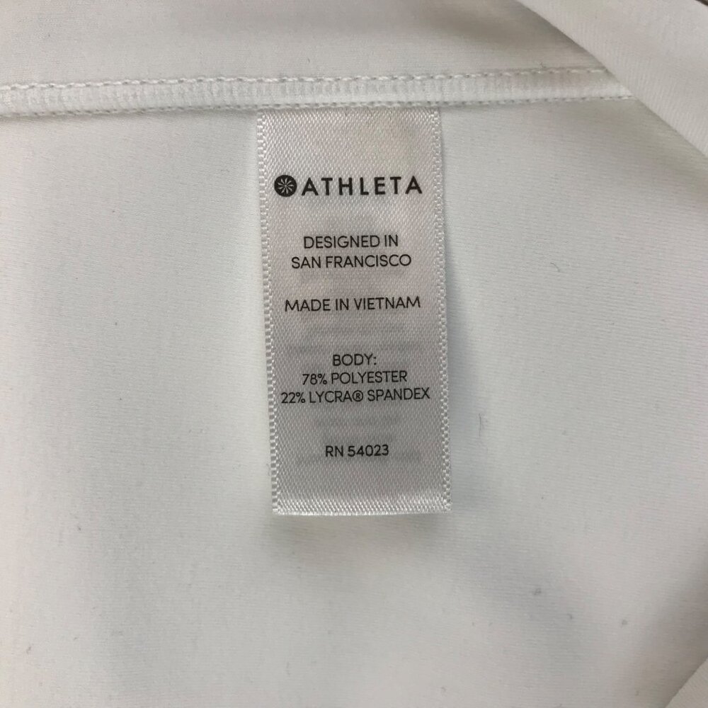 White Athleta 3/4 Length Leggings Womens S - Picture 8 of 11
